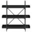 Sandre 100cm W Metal Bookcase-903798610-903798613
