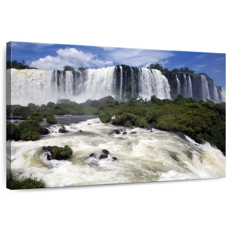 Alvord Flowing Iguazu Falls, 8" H x 12" W