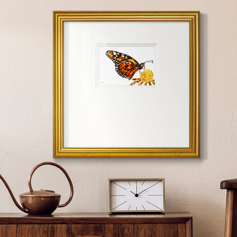 Aviyon " Wings I ", 17" W x 17" H
