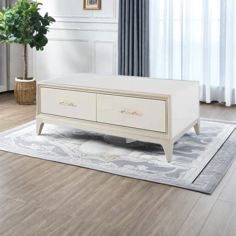 Modern minimalist coffee table