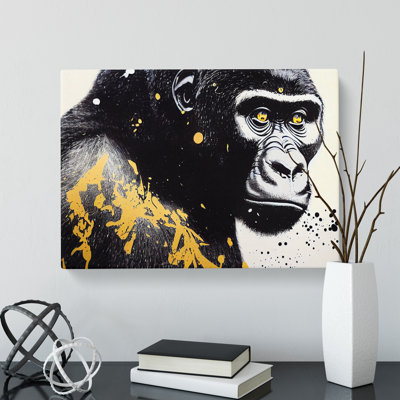 Gorilla Painted Vol.1 - Wrapped Canvas