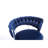 Swivel Bar Stools (2) - Blue Velvet, Metal Base With Reinforced Stability For A Secure Seat Velvet And Height Adjustment Capabilities-117950922