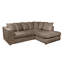 Moana 3 Seater Corduroy Corner Sofa -1526497619-1526497736