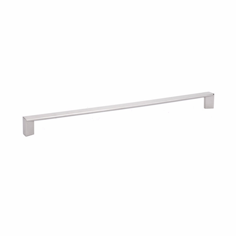 Poignée d'armoire Emtek Trinity, 12", Nickel poli