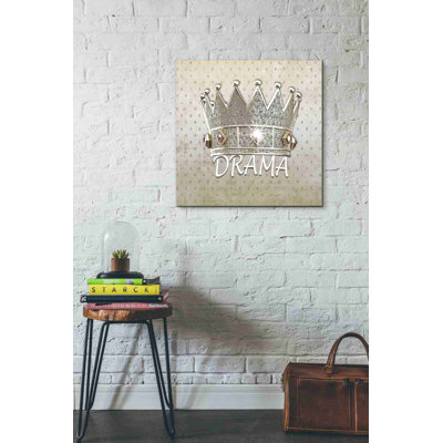 «Drama Queen» par Karen Smith, art mural sur toile