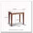 Red Oak Solid Wood Bedroom Vanity Stool-450774052