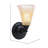 Wall Sconce Shown With 5.5" Fluted Crystal Glass-32138287-131583954