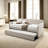 Fog Twin Upholstered Daybed with Trundle
