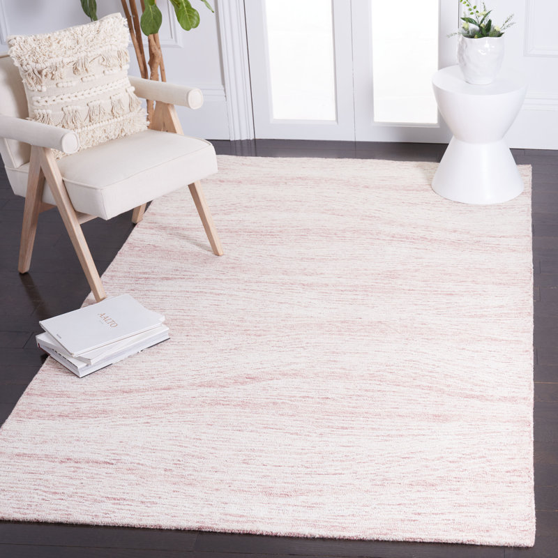 Abstract Wool Hand Tufted Area Rug, Rectangle 152 x 244 cm