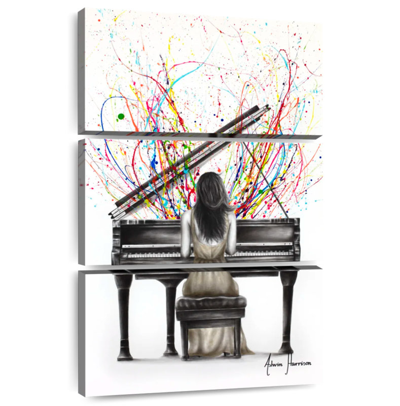 Piano à queue Abarca, H 32 po x l 20 po