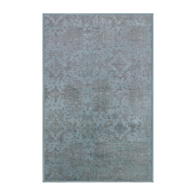 Tapis 100% Mid-Century moderne lavable à la machine 2281