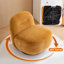 Fauteuil d'appoint pivotant rembourré sans accoudoirs-1033644164