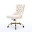 Fauteuil de bureau en velours American Style