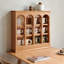Support de rangement, porte-gobelet de cuisine pour la maison - Bois de cerisier