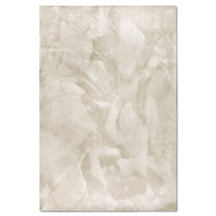 , Cream Leon high pile rug