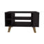 Table basse avec rangement ouvert Wengue