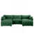 Chenille verte est en rupture de stock