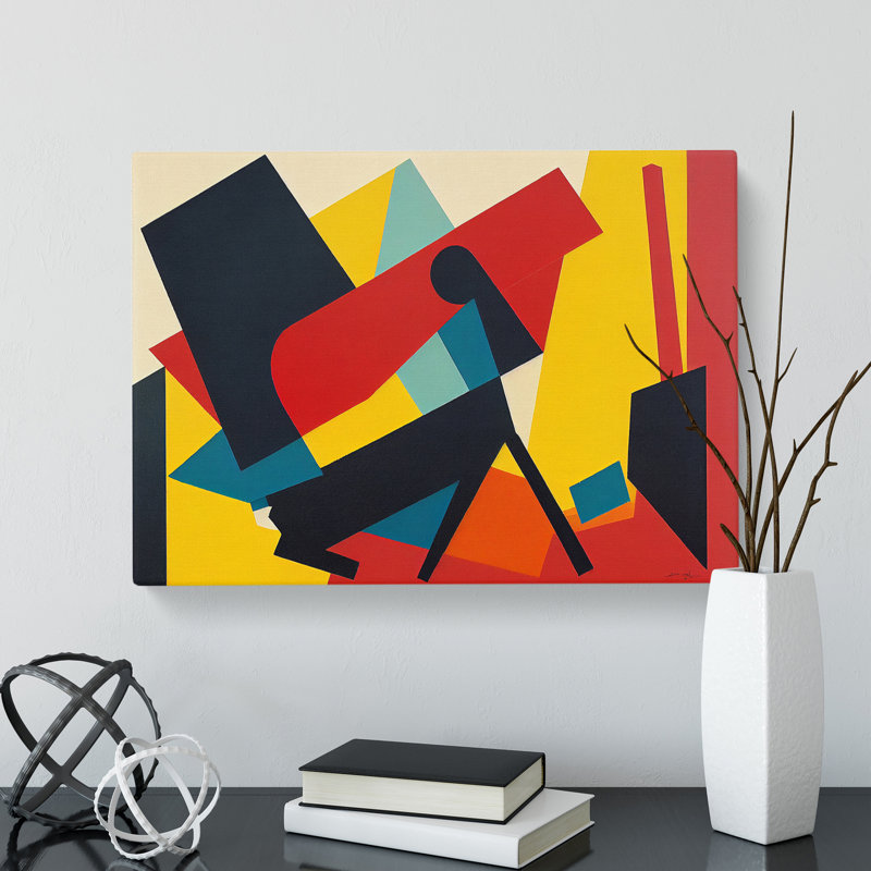 Suprematism Art Vol.3 - Wrapped Canvas, 35cm H x 50cm W x 3cm D