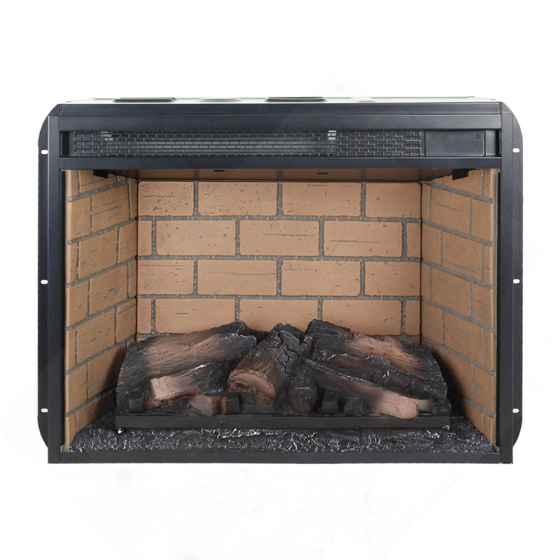23" Infrared Quartz Heater Fireplace Insert