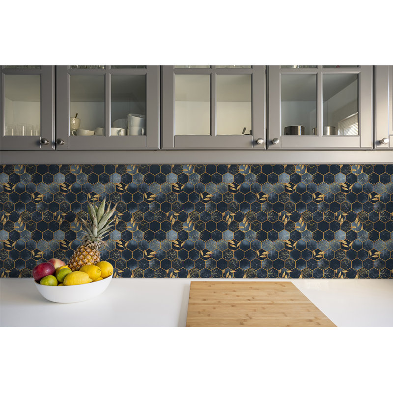 Iz 30cm W x 30cm L Vinyl Peel and Stick Field Tile