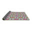 Tapis rose à motif floral John-Paul-373805684