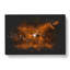 Flying Owl At Dusk - Wrapped Canvas-56647846