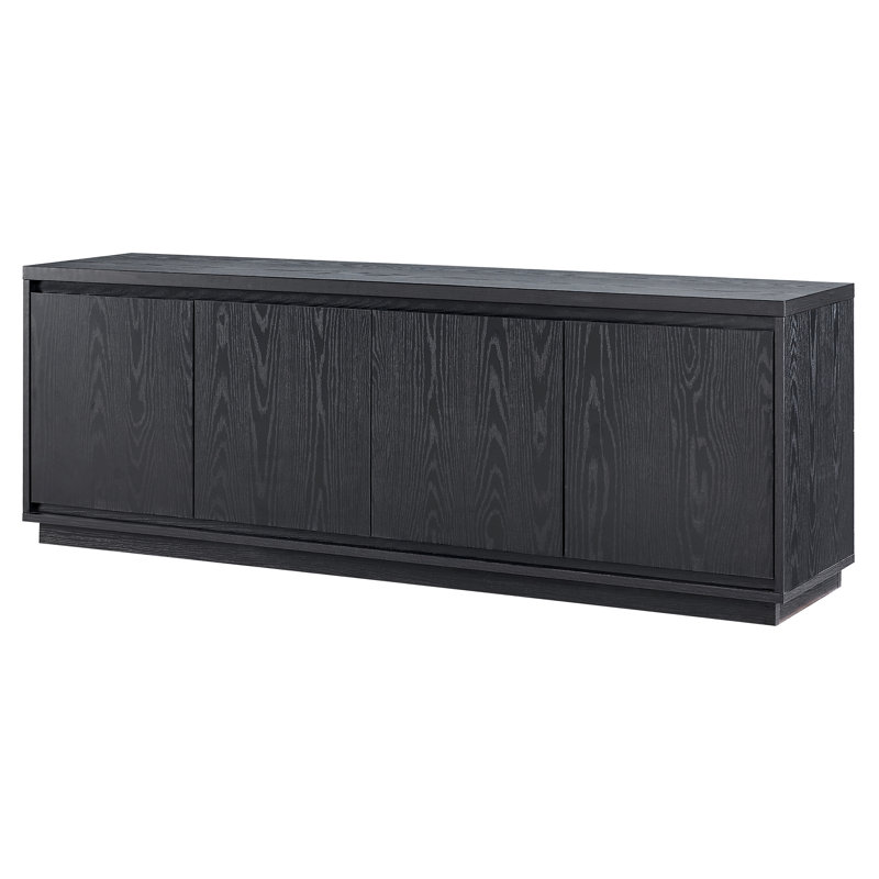 Timeo TV Stand for TVs up to 75", Black