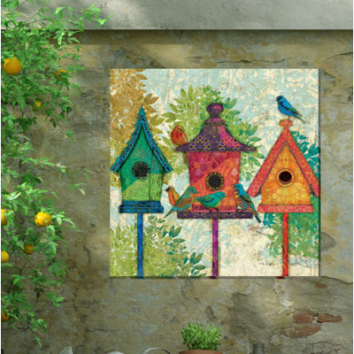 Art extérieur sur toile Rumer Three Neighbours