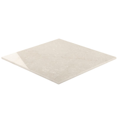 Botticino Extra Light 18 In. X 18 In. Marble Floor And Wall Tile (13.55 Sq. Ft. / Case)