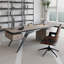 Bureau rectangulaire en acier inoxydable + avec 1 tiroir-831325085-831325084