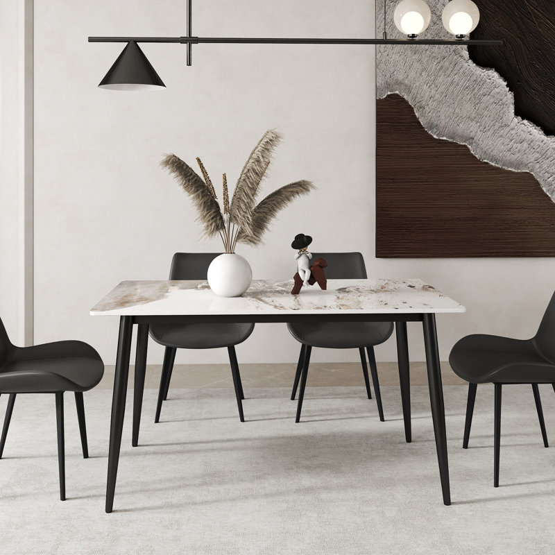 Grande table de salle à manger Juvan, Pandora, H 29,21 po x L 31,49 po x l 62,99 po