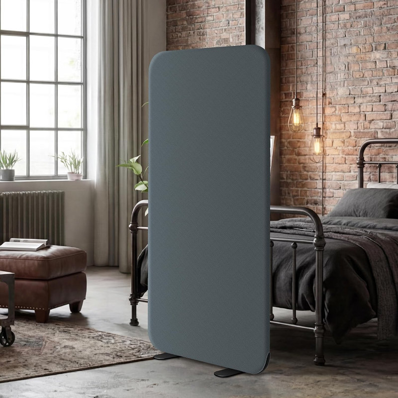 Paravent debout, cloison d'intimité d'espace, panneau mural portable pour studio, bureau, maison, salle de classe, résistance aux rayures, 29 po x 65 po, crépuscule