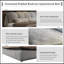 Luxueux lit plateforme tapissier avec dossier surdimensionné et structure en bois massif, offrant un confort et un style inégalés.-371645415-371645433