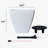 2-Pack Smart Self-Watering Planter Pot For Indoor And Outdoor - White - Square Cone