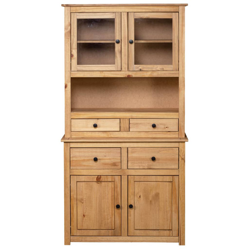 Amaris Display Cabinet, Natural