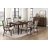 Traditional Dining Table With Extension Leaf