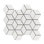Rhombus - carreau de mosaïque de plancher et de mur en porcelaine mate 10-1 / 2 po x 12 po (0,89 pi2 / pièce)