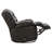 Italian Leather Match Swivel Glider Recliner-40057386