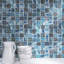 Carrelage mosaïque en verre brillant Classic Classic 11,82 po x 11,82 po-80540319