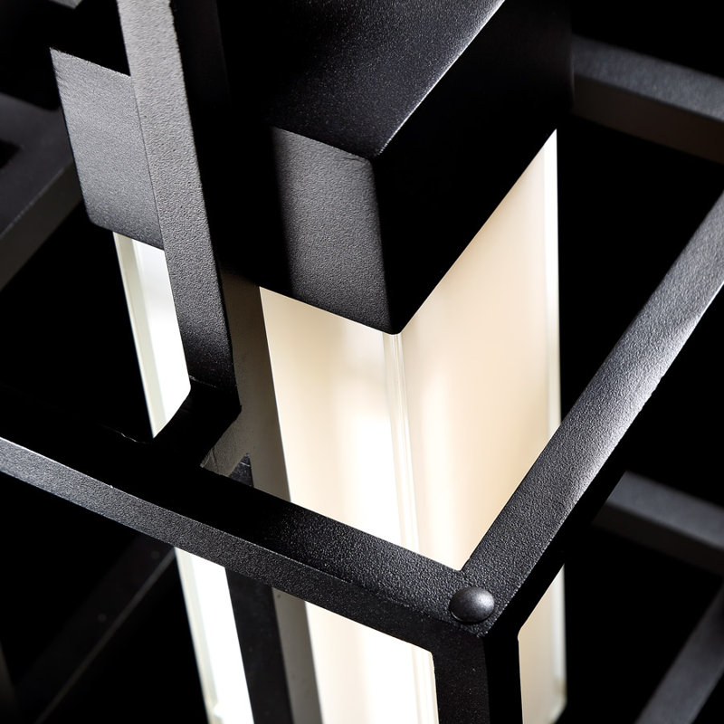 Logic LED Wall Light, 16" H x 7.5" W x 9" D, 13.2 W, 1078