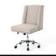 Chaise de bureau Basic sans accoudoirs, hauteur réglable