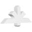 Support pour pignon en PVC Redmond-44774113-44774332