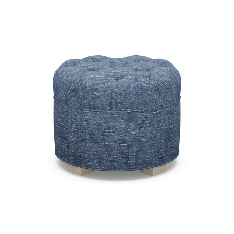 Round Ottoman, 9637-77, Sandstone