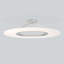 Plafonnier semi-encastré 1 lumière à del à cercle 28 po unique Zamir-88575543