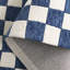 Tapis bleu / ivoire Freemont-90584412