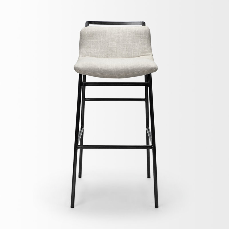Mylo Upholstered Counter Stool, Bar Stool (28.25" Seat Height)