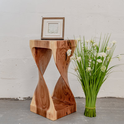 Burruss Cubic Twist Side Table