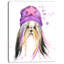 Alfaro «Cute Dog with Starred Hat», peinture-35105238-35105248