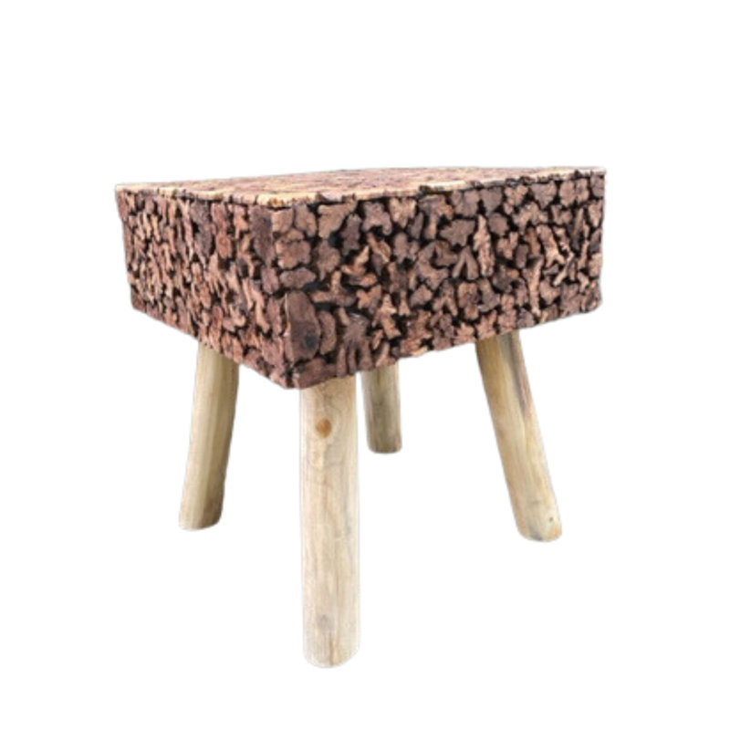 Canary Square StoolResin Top