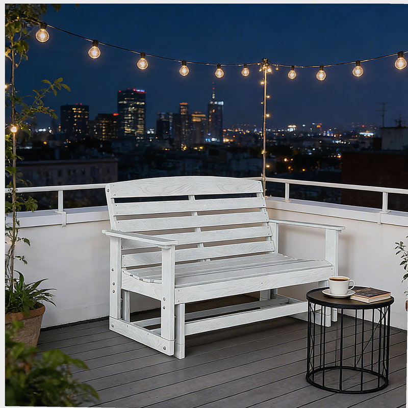 Double chaise berçante, banc oscillant attrayant